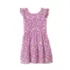Girls Flutter Sleeve Gauze Dress, alternative image
