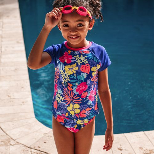 Girls Plus Size Big Kid (size 7-20) Swimsuit Tops | Lands' End