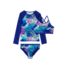 Girls Chlorine Resistant Rash Guard Bikini Swimsuit Set, alternative image