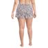 Women's Plus Size Tulip Hem Swim Skort, Back