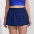 Women's Plus Size Tulip Hem Swim Skort, Front
