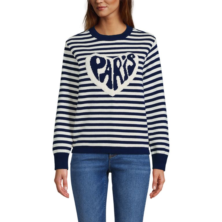 Women's Drifter Jacquard Crew Neck Sweater