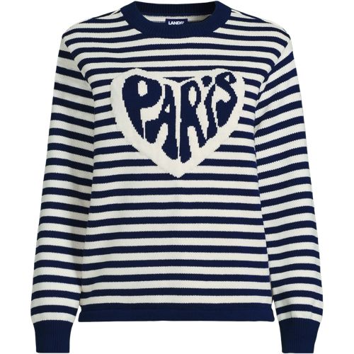Women's Drifter Jacquard Crew Neck Sweater - image 4