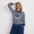 Women's Drifter Jacquard Crew Neck Sweater, alternative image