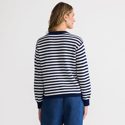 Women's Drifter Jacquard Crew Neck Sweater - image 2