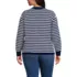 Women's Plus Size Drifter Jacquard Crew Neck Sweater, Back
