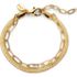 Water-Resistant Double Chain Bracelet, alternative image