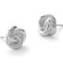 Water-Resistant Knot Stud Earrings, Front