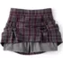 Girls Top of Knee Plaid Skort, alternative image