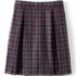 Girls Top of Knee Plaid Skort, Front