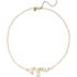 Water-Resistant Love You Necklace, Front