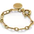 Water-Resistant Link Charm Chain Bracelet, alternative image
