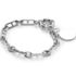 Water-Resistant Link Charm Chain Bracelet, alternative image