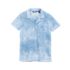 Boys Terry Knit Button Down Shirt, alternative image