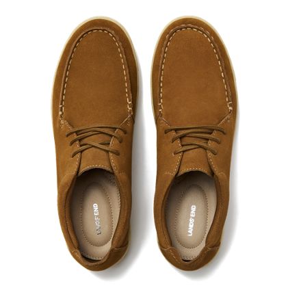 Men's Moc Toe Suede Lace Up Sneakers - image 1
