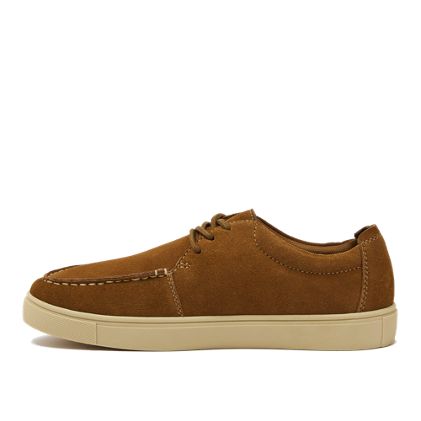 Men's Moc Toe Suede Lace Up Sneakers - image 2