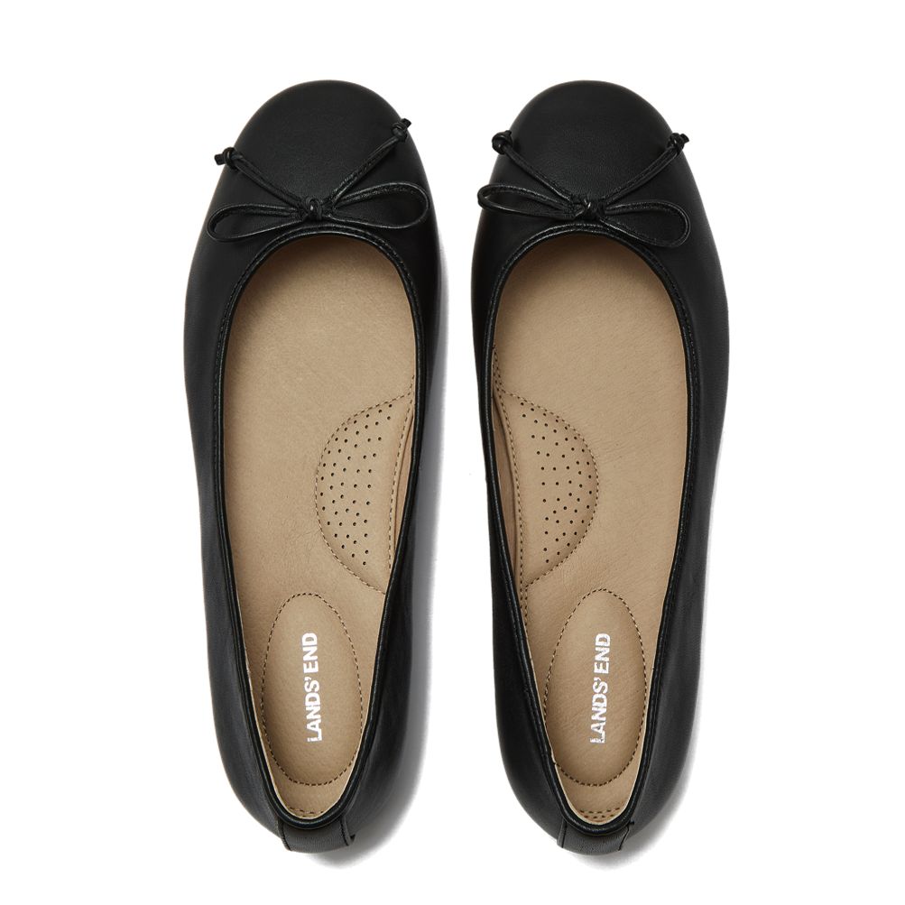 Ballet Discount Lands End Comfort Ballet Pumps Women's Essential