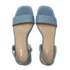 Women's Essential Denim Block Heel Sandals, alternative image