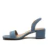 Women's Essential Denim Block Heel Sandals, alternative image