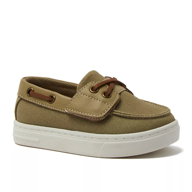 Toddlers Canvas Easy On Boat Shoes, alternative image