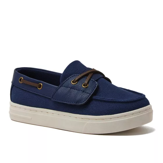 Kids Canvas Easy On Boat Shoes - primary
