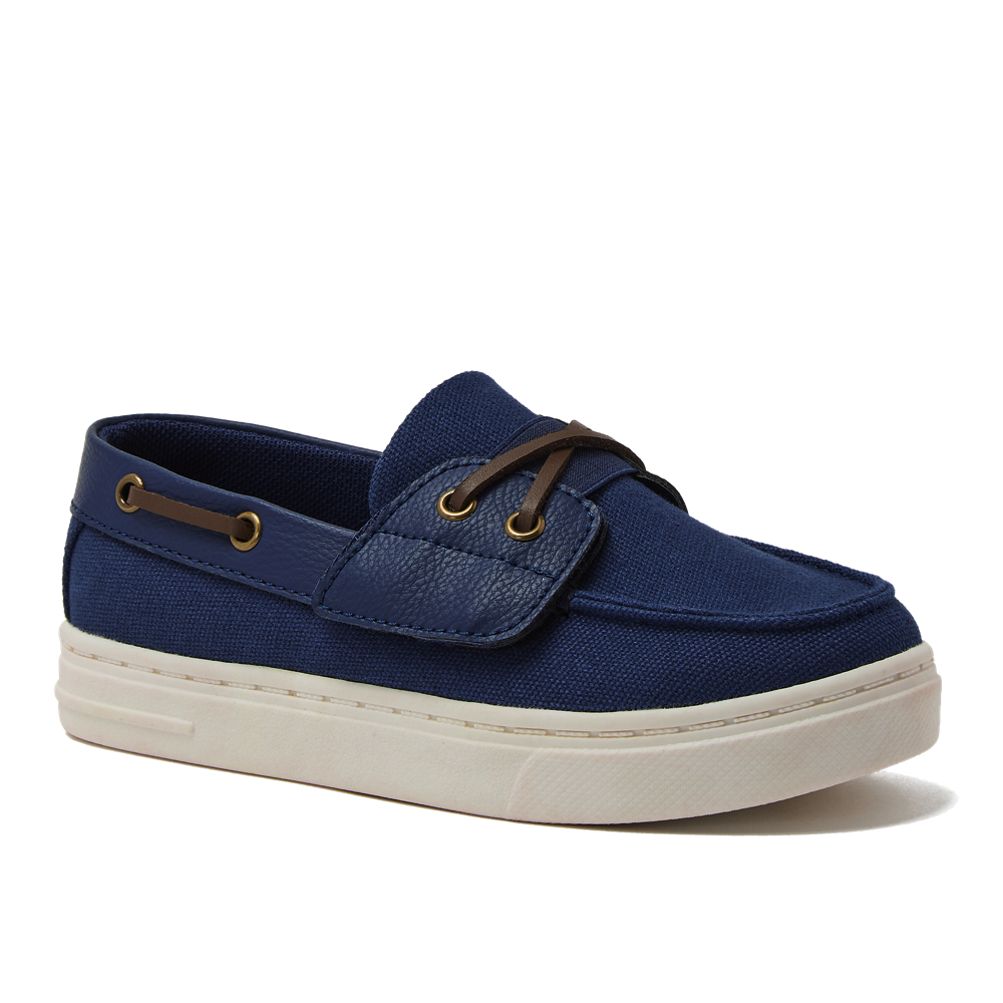 Kids Canvas Easy On Boat Shoes Lands' End