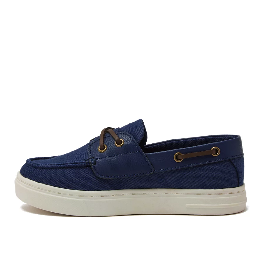 Kids' Canvas Easy On Boat Shoes view 3