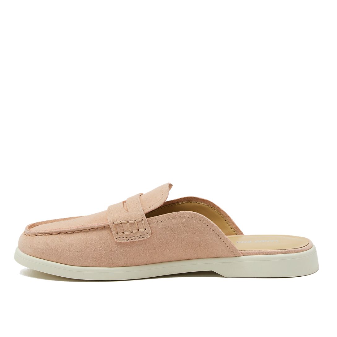Women's Comfort Slip On Suede Penny Loafer Mules
