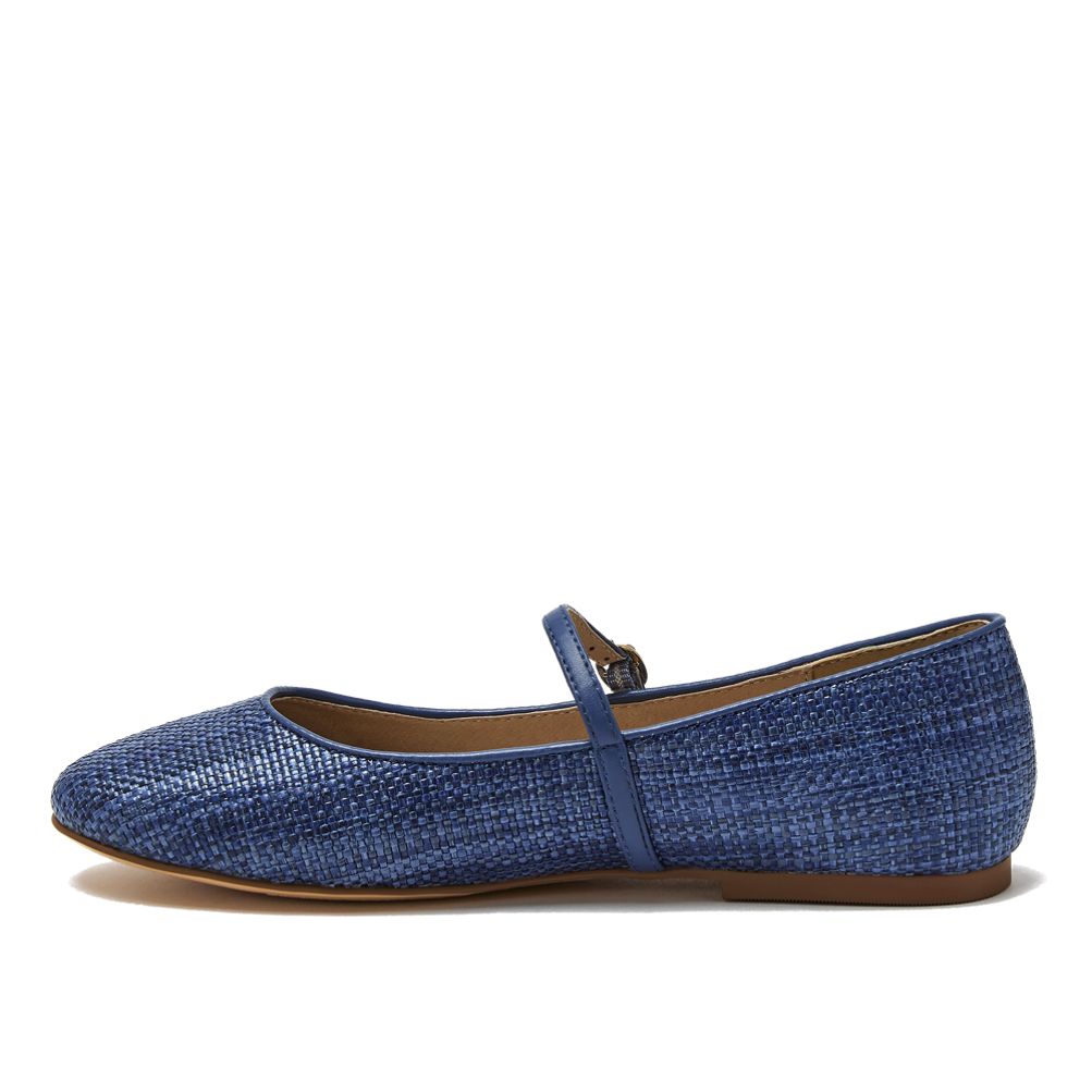 princess polly baby blue dress Light Blue Godea Flats main image 0