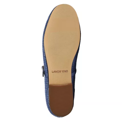 Women's Classic Raffia Mary Jane Flats, alternative image