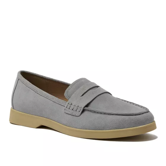 Men's Suede Penny Loafers - primary