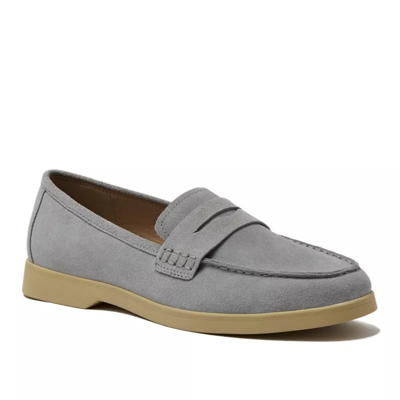 Men's Suede Penny Loafers, alternative image