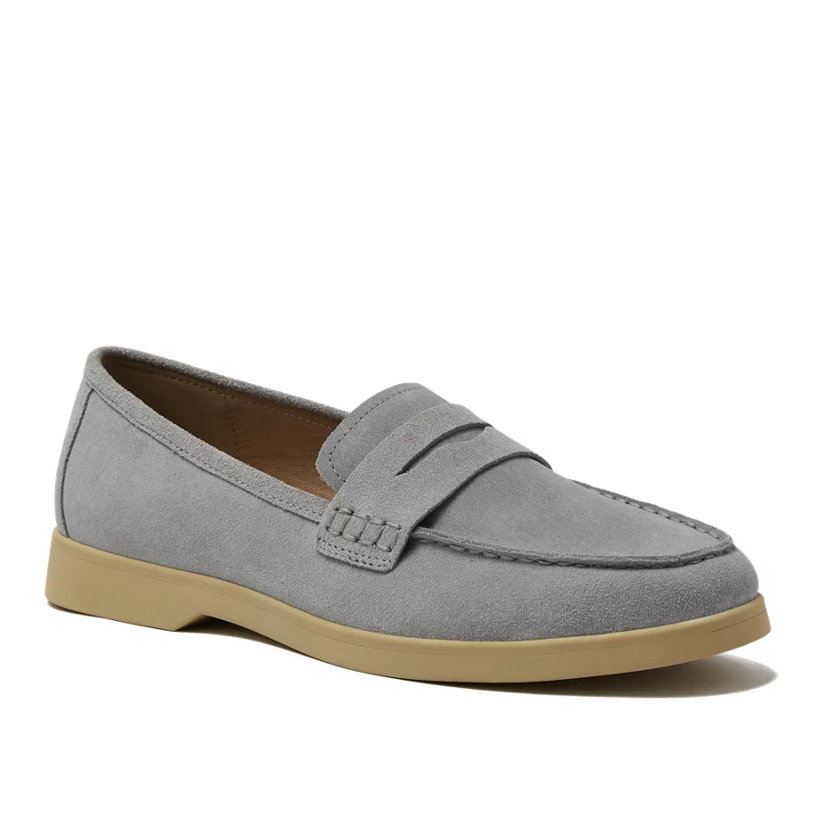 Men's Suede Penny Loafers