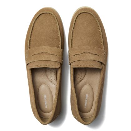Men's Suede Penny Loafers - image 1