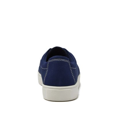 Men's Moc Toe Canvas Lace Up Sneakers - image 3