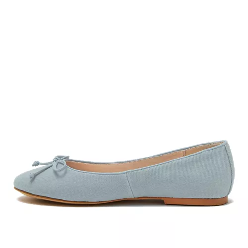 Women's Essential Denim Ballet Flats, alternative image