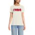 Women's Relaxed Supima Cotton Crew Neck Graphic T-Shirt, Front