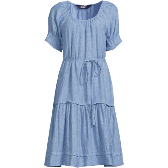 Plus Size Linen Dress | Lands' End