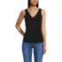 Women's Tugless Double Layer Lace V-Neck Tank Top, Front