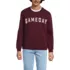 Men's Long Sleeve Serious Sweats Graphic Crew Sweatshirt, Front