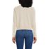Women's Fine Gauge Cotton Crew Cardigan Sweater, Back