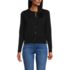 Women's Fine Gauge Cotton Crew Cardigan Sweater, Front