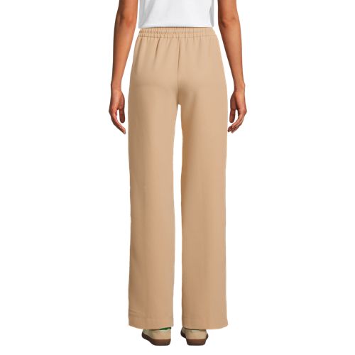  Lands' End Webhose Mit Seitlichem Streifen, Damen, Größe:32-34 Regular, Beige, Polyester/polyester-mischung, By Lands' End 