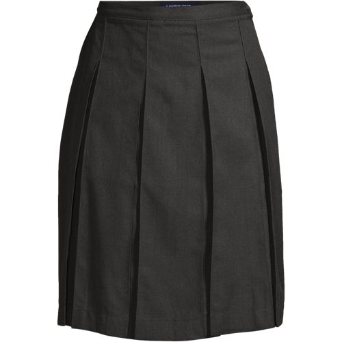 Women's Below The Knee Box Pleat Skirt