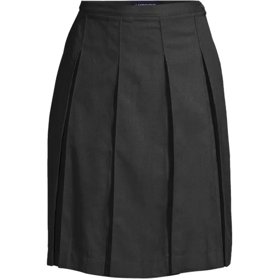 Women's Below The Knee Box Pleat Skirt - primary