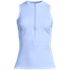 Women's High Neck Zip Front Tankini Top, Front
