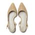 Women's Raffia Slingback Low Heels, alternative image