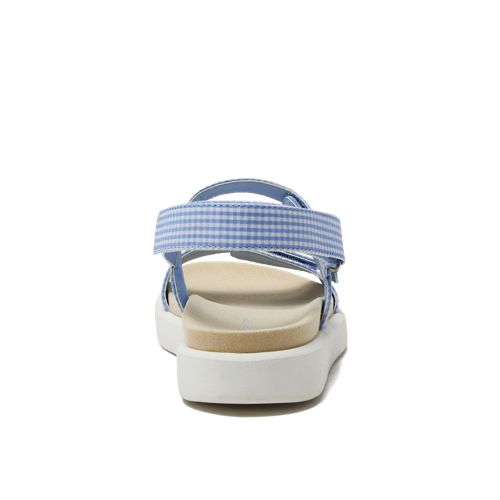 Women's Comfort Adjustable Gingham Sandals - image 4