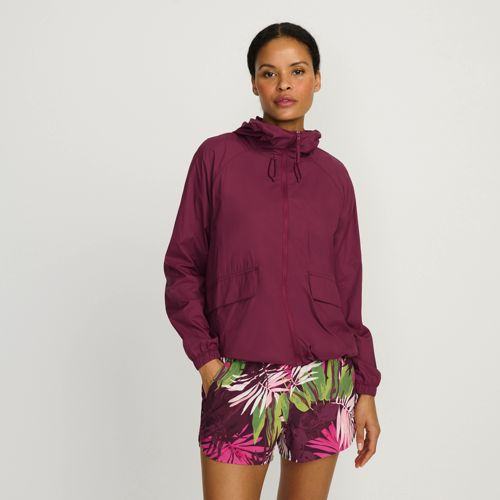 Women's UPF Packable Hooded Windbreaker Jacket - image 3