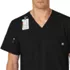 School Uniform Men's Wink W123 V-Neck Scrub Top, alternative image